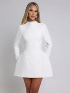 Robina - Minivestido elegante y favorecedor
