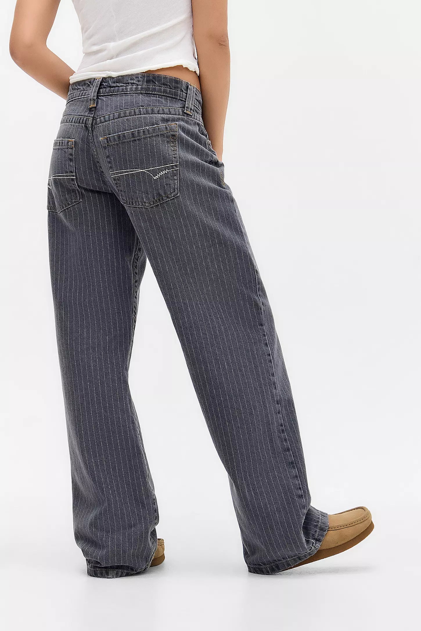 Pantalones rectos para mujer con corte amplio - Kaelvi