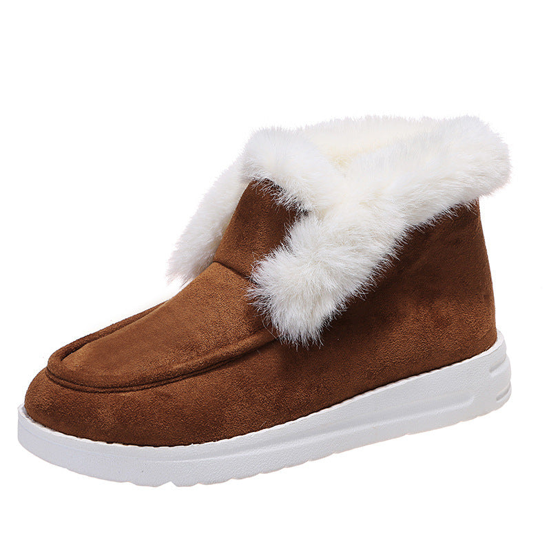 Nissa - Cálidos zapatos de invierno de ante
