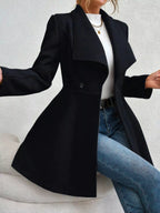 Abrigo largo y elegante para mujer - Evarine