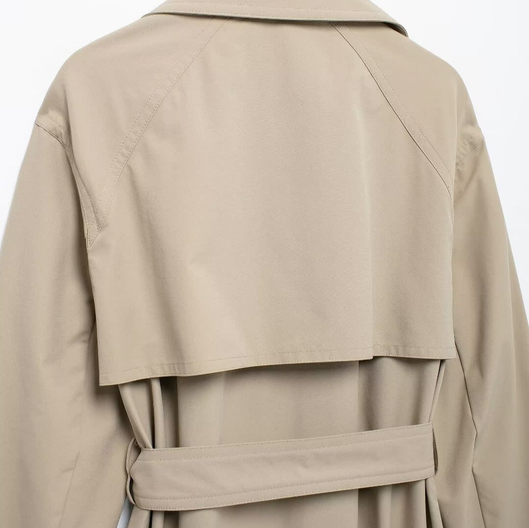 Abrigo trench para mujer estilo clásico - Svea