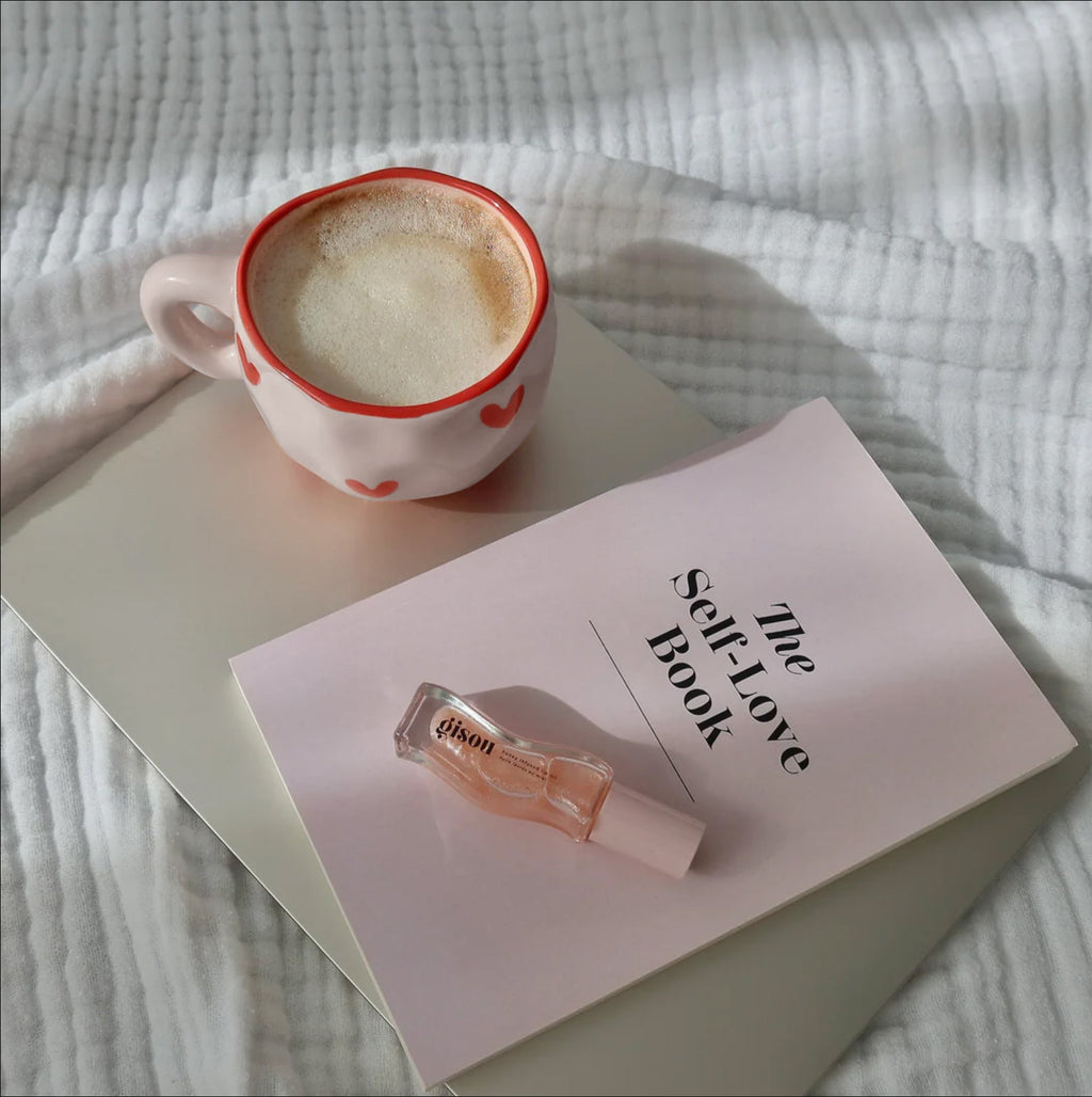 Taza de cerámica para hogar motivo corazones