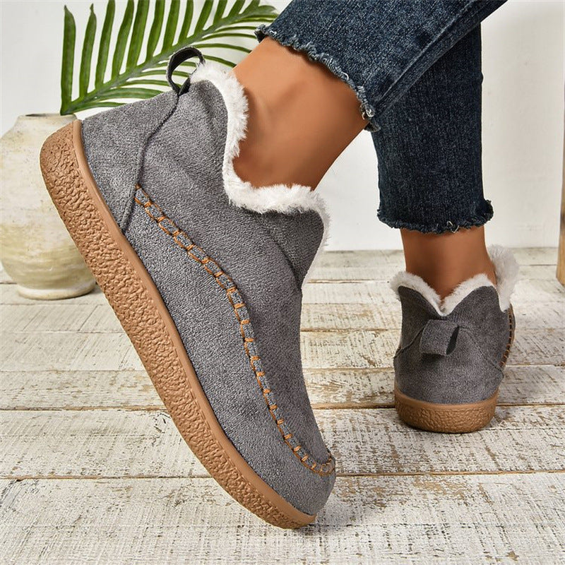 Botines de invierno para mujer efecto confortable - Azdari