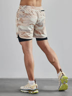 Evolution Shorts Cortos de Malla 2 en 1 con Forro