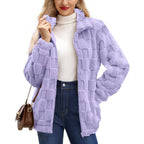 Chaqueta para mujer de textura acolchada - Irvina