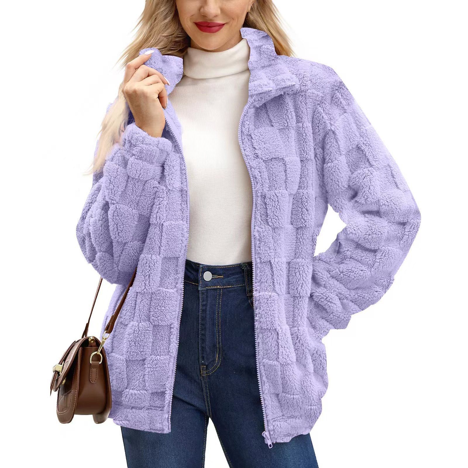 Chaqueta para mujer de textura acolchada - Irvina
