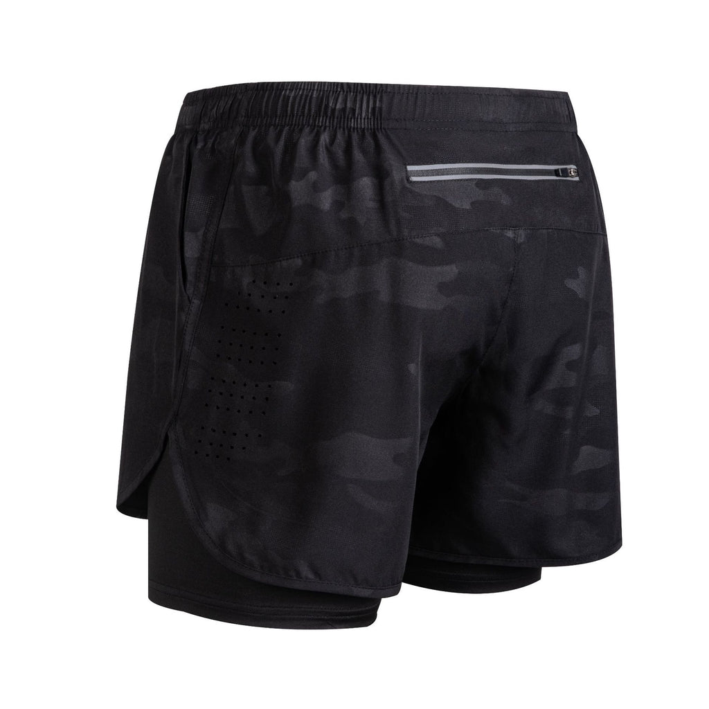 Shorts deportivos dry fit doble capa interior - Bjarn