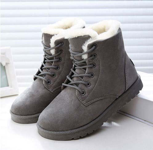 Botines para mujer interior afelpado cálido - Arlena
