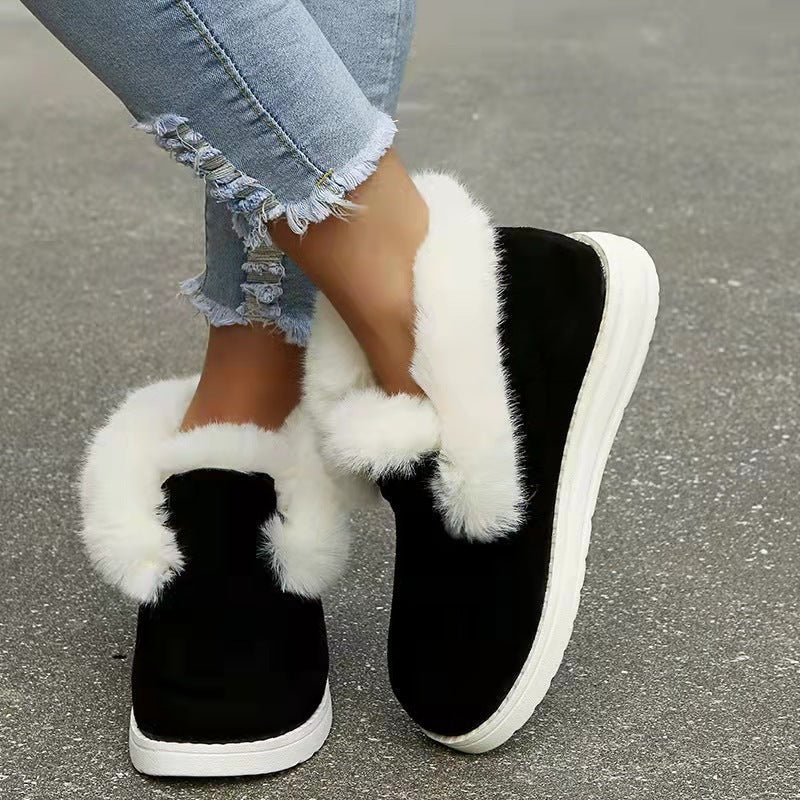 Nissa - Cálidos zapatos de invierno de ante