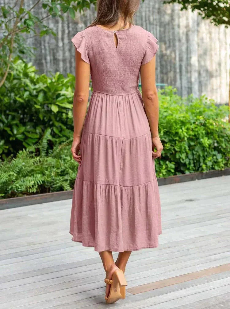 Jayne - Cómodo maxi vestido