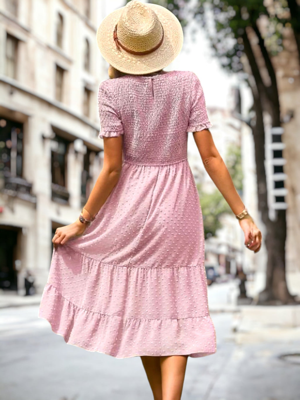 Elda - Vestido casual largo femenino en diferentes colores