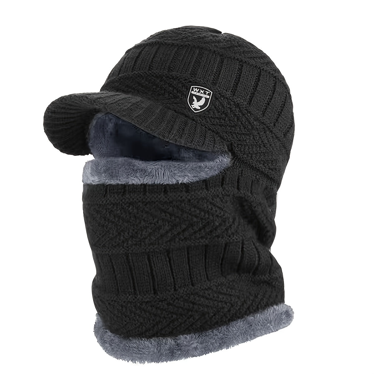 Pasamontañas de invierno de punto unisex  - Moab