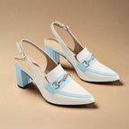 Slingback Tacón Bloque - Millie