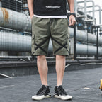 Pantalones cortos para hombre de algodón con diseño cargo urbano - Damián