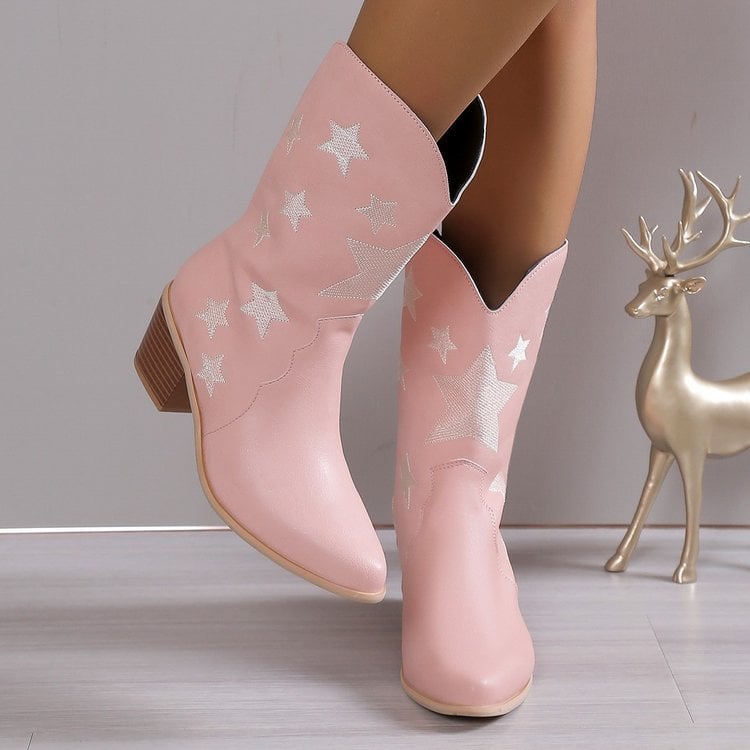 Botas estilo western para mujer - Kezara