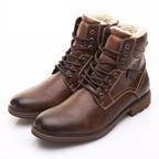 Botas para hombre efecto cuero invierno - Darsen