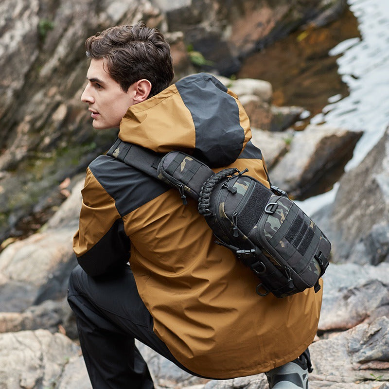 Bolsa cruzada técnica para hombre camuflaje funcional - Nicolas