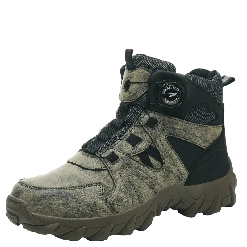 Botas outdoor para hombre con caña media y suela antideslizante - Arved