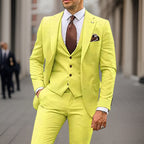 Traje de negocios de tres piezas para hombre - Pietro