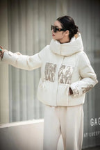 Elvy - Chaqueta de plumón con capucha