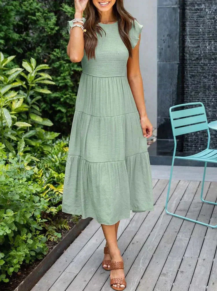 Jayne - Cómodo maxi vestido