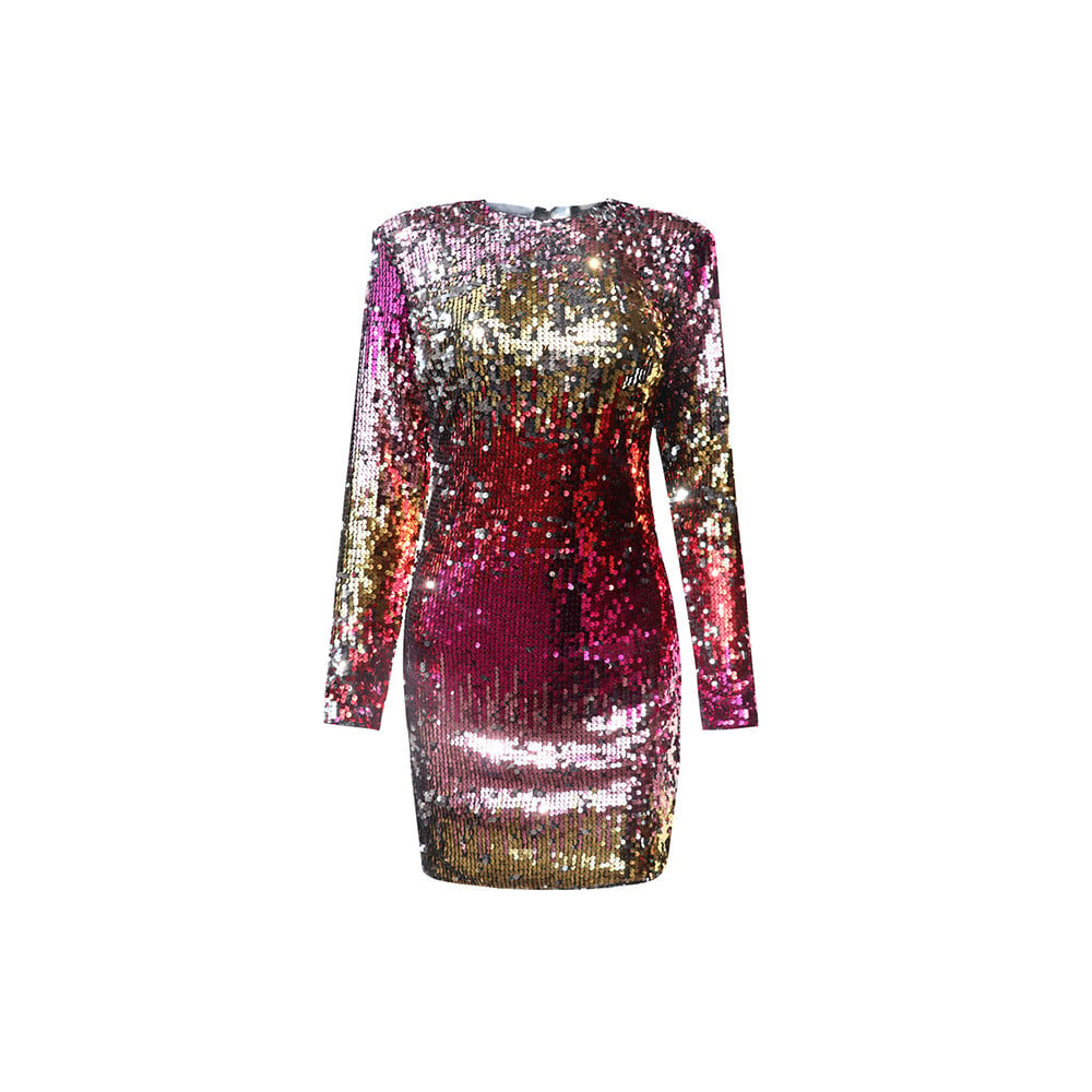 Vestido para mujer textura de lentejuelas - Jena