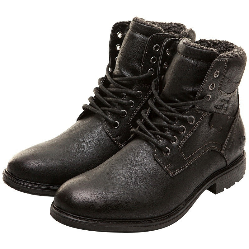 Botas para hombre efecto cuero invierno - Darsen