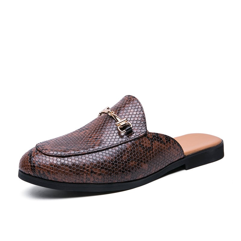 Mules de vestir para hombre con herraje metálico - Kervan