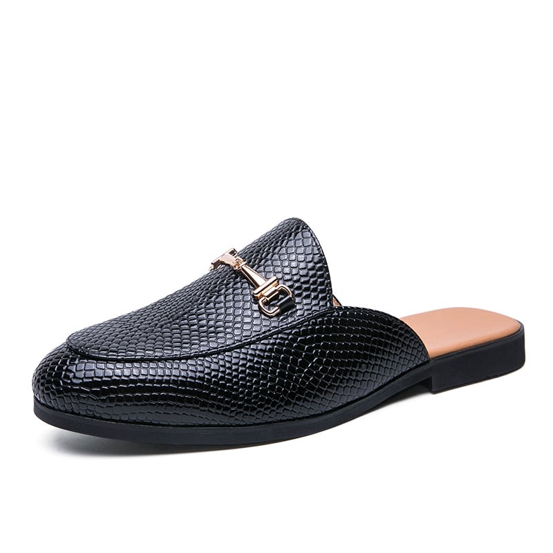 Mules de vestir para hombre con herraje metálico - Kervan