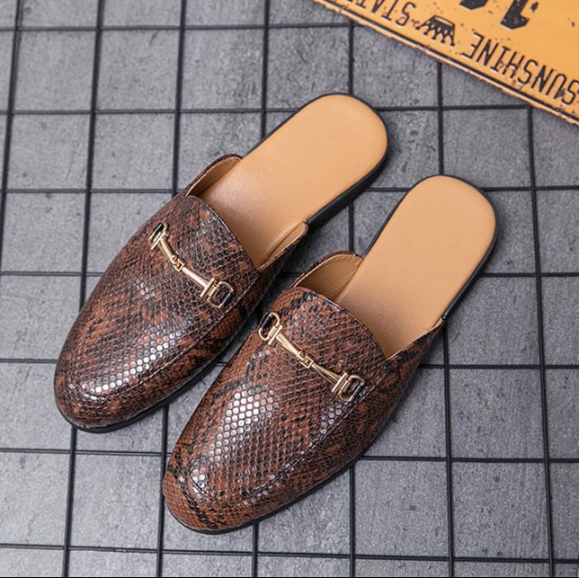 Mules de vestir para hombre con herraje metálico - Kervan