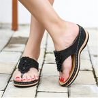 Micaela - Sandalias informales de plataforma para mujer