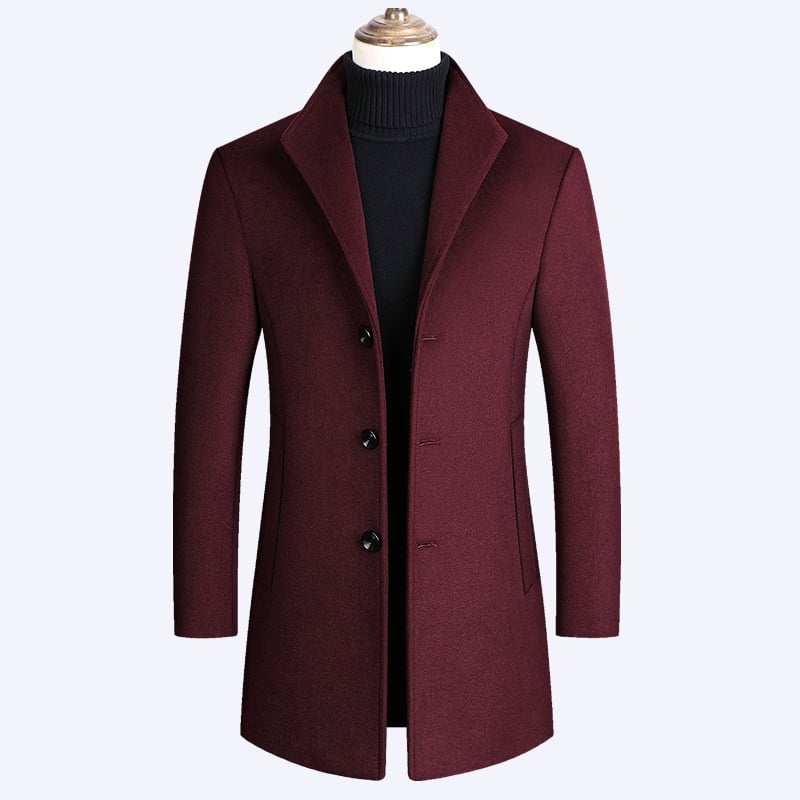 Abrigo de lana para hombre - Erynd