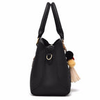 Bolso de mano elegante con textura - Mandala