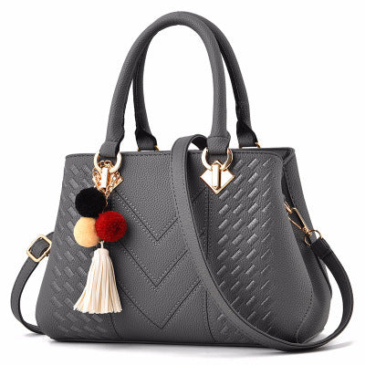 Bolso de mano elegante con textura - Mandala