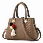 Bolso de mano elegante con textura - Mandala