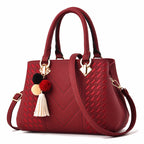 Bolso de mano elegante con textura - Mandala