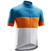 Naranja con azul