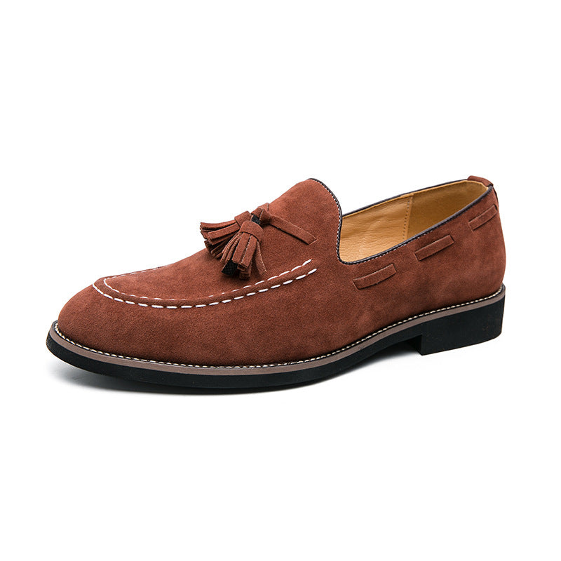 Mocasines para hombre efecto ante con borlas - Marven