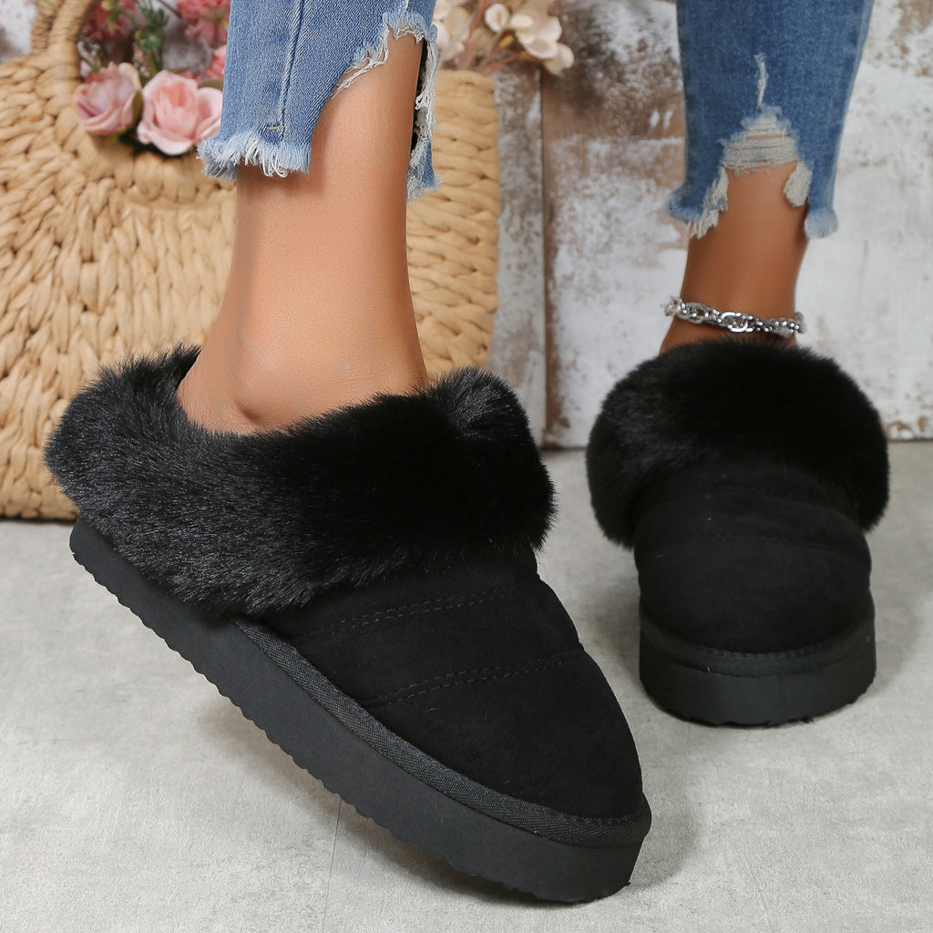 Pantuflas para mujer efecto suave invernal - Marenne