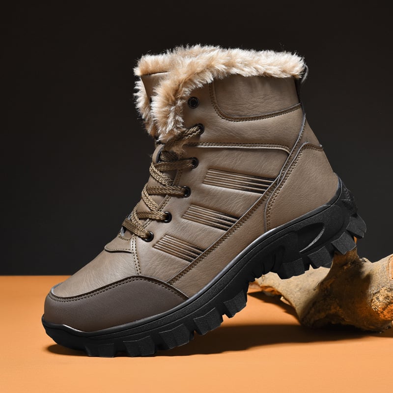 Botas para hombre estilo montaña con afelpado - Draeven
