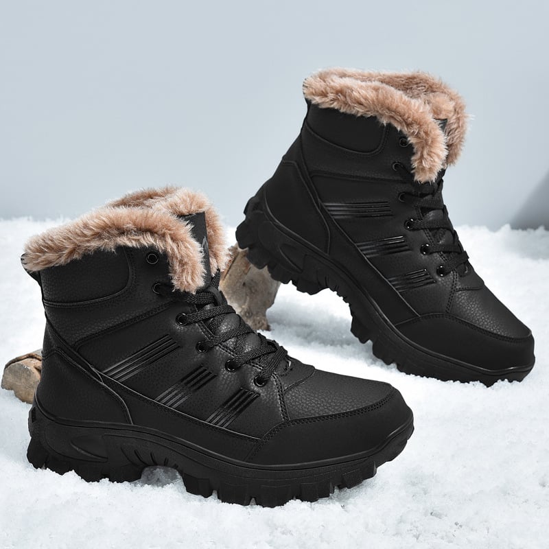 Botas para hombre estilo montaña con afelpado - Draeven