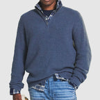 Jersey de cachemira para hombre con cremallera - Matteo