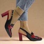Slingback Tacón Bloque - Millie