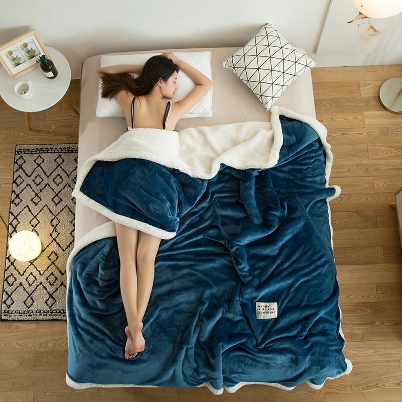 Manta premium polar de invierno