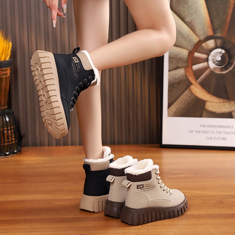 Botines para mujer estilo invernal  - Vaelinne