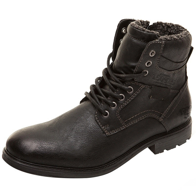 Botas para hombre efecto cuero invierno - Darsen