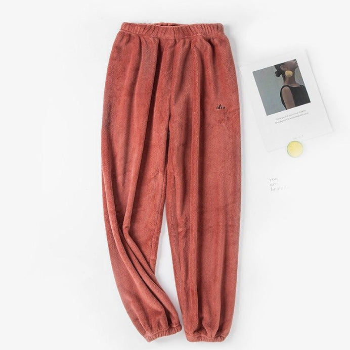 Pantalón polar suave para mujer de corte relajado - Elny
