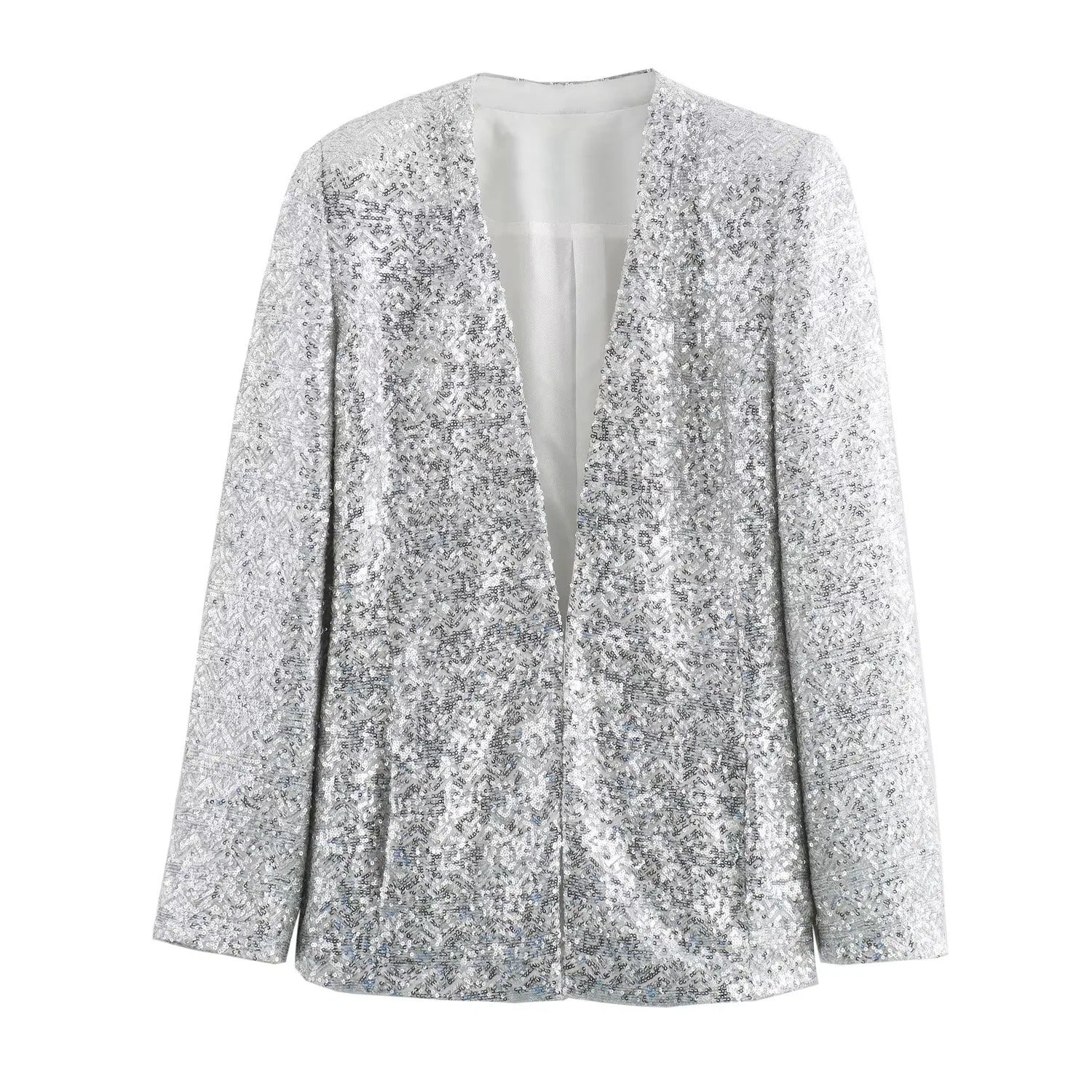 Blazer de lentejuelas para mujer - Arvein