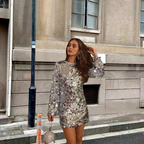 Michelle - La irresistible colección de vestidos de lentejuelas 2025 para mujer