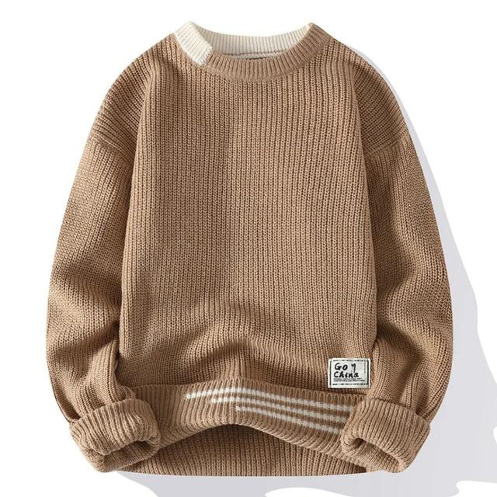 Jersey de punto suave para hombre